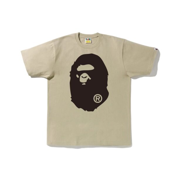 T-shirt BAPE Classic Ape Head Khaki BP075 - Image 1