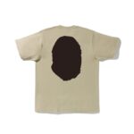 T-shirt BAPE Classic Ape Head Khaki BP075 - Image 2