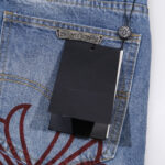 Jeans Chrome Hearts Box Cross Patch CH023 - Image 11
