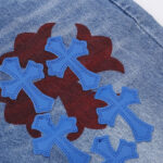 Jeans Chrome Hearts Box Cross Patch CH023 - Image 5