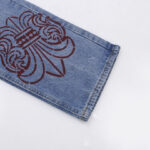 Jeans Chrome Hearts Box Cross Patch CH023 - Image 9