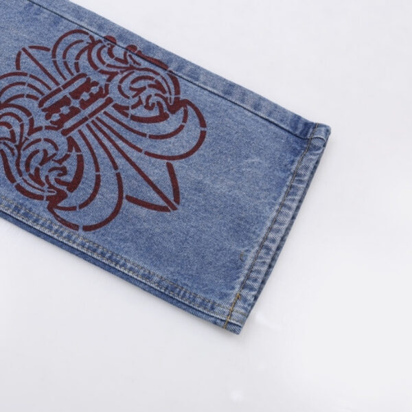 Jeans Chrome Hearts Box Cross Patch CH023 - Image 9