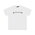 T-shirt Chrome Hearts Horseshoe White Logo CH015