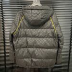 Jacket Puffer Gucci GG Monogram Hooded GC111 - Image 2