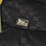 Jacket Puffer Gucci GG Monogram Hooded GC111 - Image 7