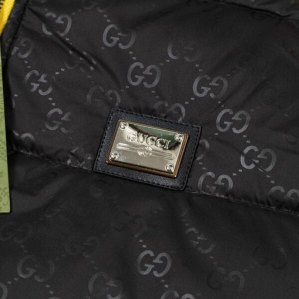 Jacket Puffer Gucci GG Monogram Hooded GC111 - Image 7