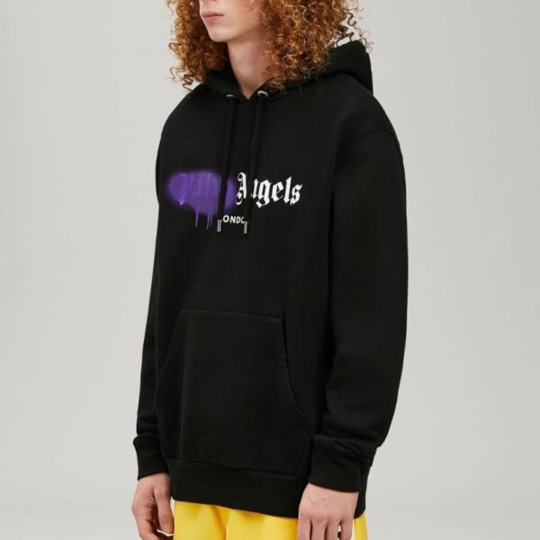 Hoodie Palm Angels London Sprayed PA002 - Image 5
