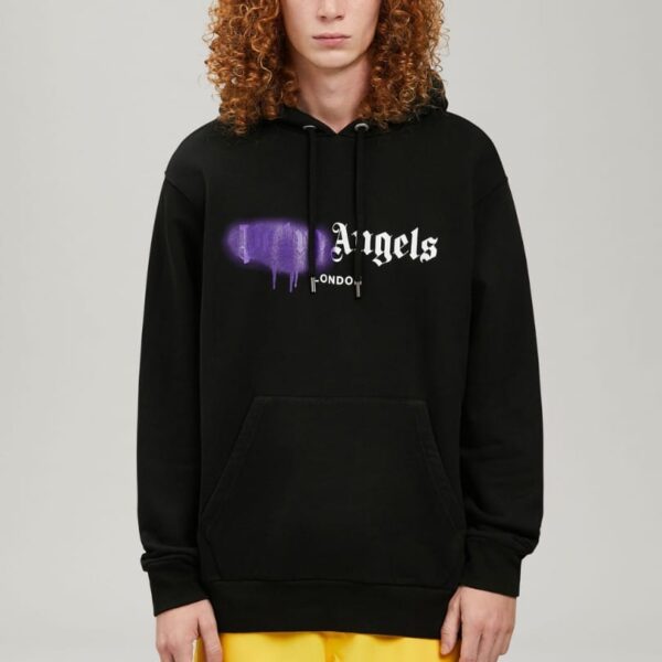 Hoodie Palm Angels London Sprayed PA002 - Image 4
