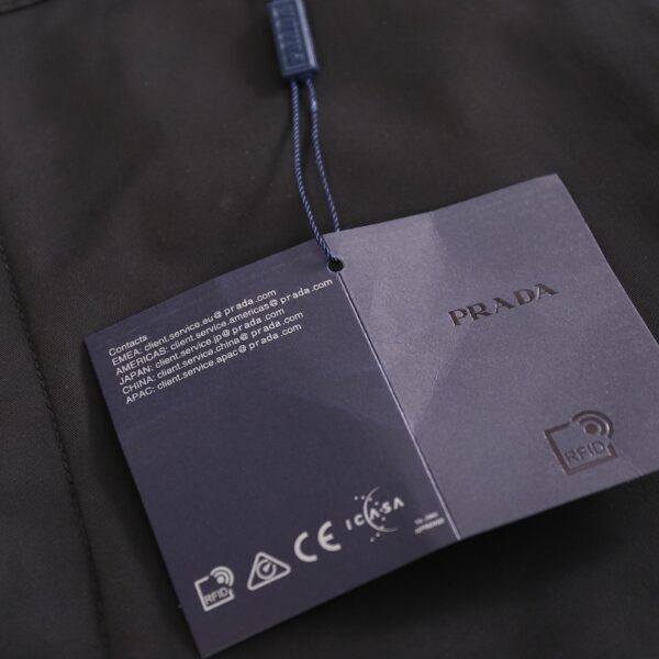 Pants Prada Nylon Adjustable Cuffs Black PD010 - Image 14