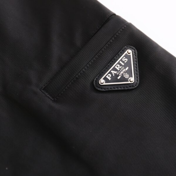 Pants Prada Nylon Adjustable Cuffs Black PD010 - Image 5
