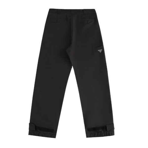 Pants Prada Nylon Adjustable Cuffs Black PD010 - Image 1