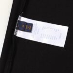 T-shirt Louis Vuitton Calligraphy Studded Black LV025 - Image 10