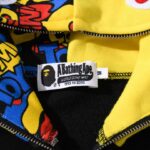 Hoodie BAPE Color Block Full Zip BP019 - Image 10
