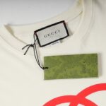 T-shirt Gucci Interlocking Logo White GC014 - Image 6