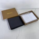 Wallet Gucci Black Embossed Leather GC121 - Image 5
