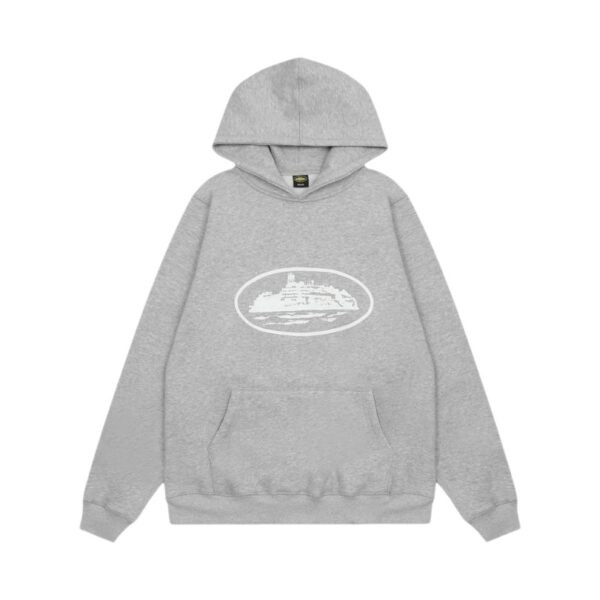 Hoodie Corteiz Alcatraz Gray - Image 1