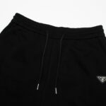 Shorts Prada Logo Patch Black PD012 - Image 5
