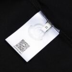 T-shirt Moncler Black Embroidered Logo Tee MCL005 - Image 8