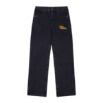 Jeans Louis Vuitton LV Dark Wash Embroidered
