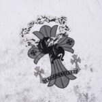 T-shirt Chrome Hearts Floral Graphic White CH054 - Image 5