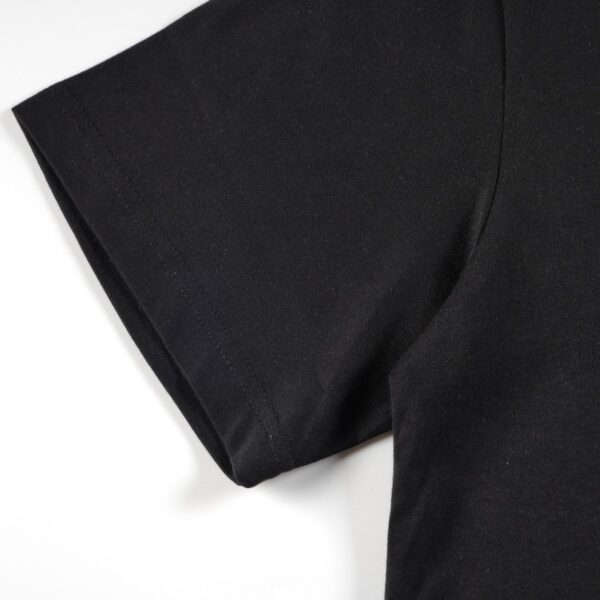 T-shirt Louis Vuitton Blue Graffiti Black Logo LV019 - Image 5