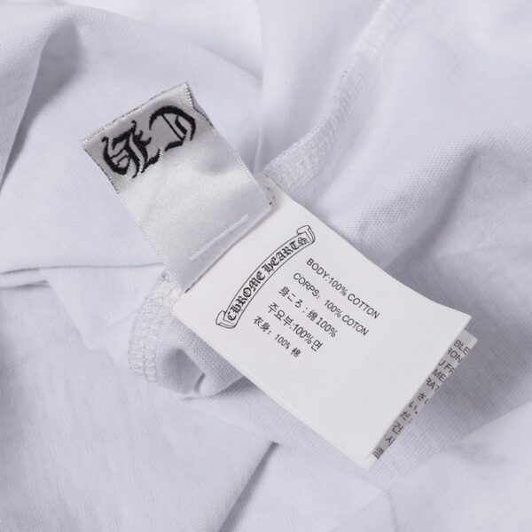 T-shirt Chrome Hearts Floral Graphic White CH054 - Image 9