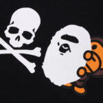 T-shirt BAPE Skull Baby Milo Black BP077 - Image 2