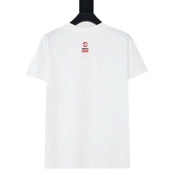 T-shirt Supreme Ducati Racing Graphic White SP038 - Image 2