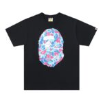 T-shirt BAPE Color Camo Ape Head Black BP006