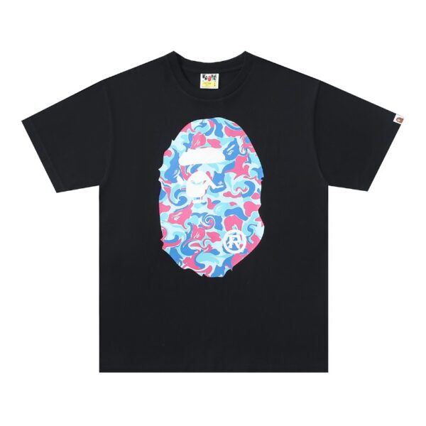 T-shirt BAPE Color Camo Ape Head Black BP006 - Image 1
