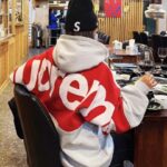 Hoodie Supreme Stripe Graphic SP045 - Image 6