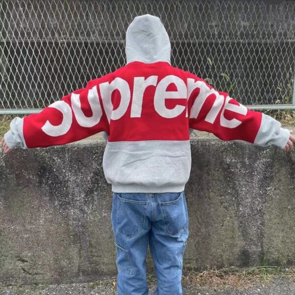 Hoodie Supreme Stripe Graphic SP045 - Image 9