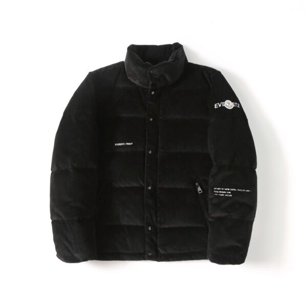 Jacket Puffer Moncler with Logo Trim Hood MCL019 - Image 1
