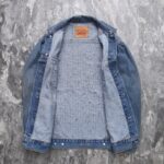 Denim Jacket Chrome Hearts Cross Patch CH052 - Image 4
