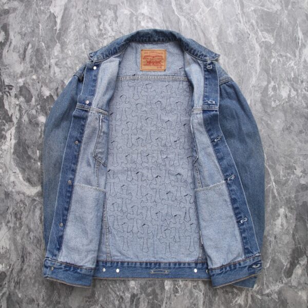 Denim Jacket Chrome Hearts Cross Patch CH052 - Image 4