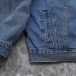 Denim Jacket Chrome Hearts Cross Patch CH052 - Image 5