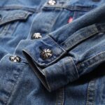 Denim Jacket Chrome Hearts Cross Patch CH052 - Image 12