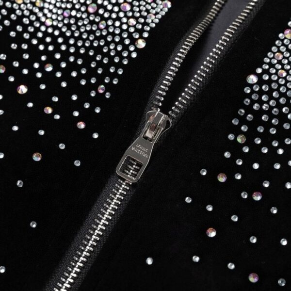 Jacket Louis Vuitton LV Crystal Embellished LV052 - Image 7