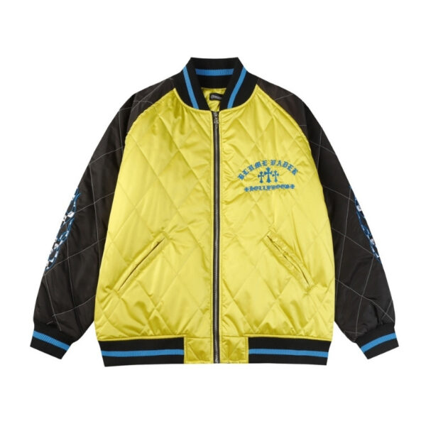 Jacket Chrome Hearts Flaming Youth Quilted CH061 - Image 1