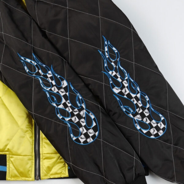 Jacket Chrome Hearts Flaming Youth Quilted CH061 - Image 8