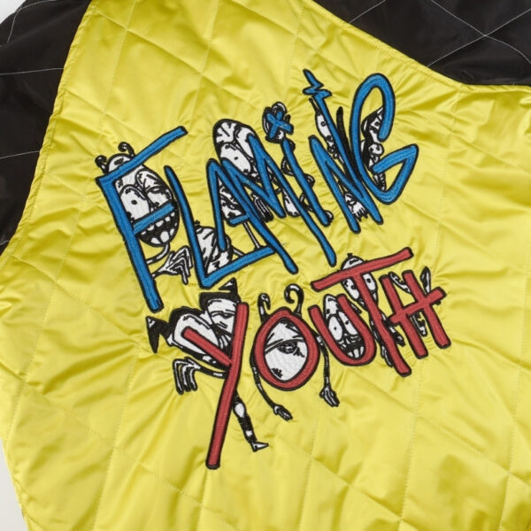 Jacket Chrome Hearts Flaming Youth Quilted CH061 - Image 5