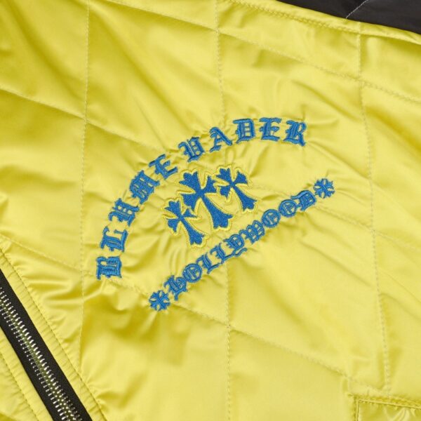 Jacket Chrome Hearts Flaming Youth Quilted CH061 - Image 4