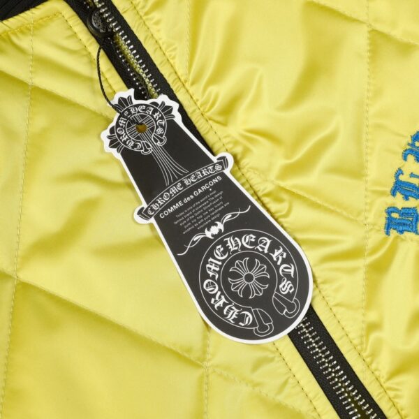 Jacket Chrome Hearts Flaming Youth Quilted CH061 - Image 10