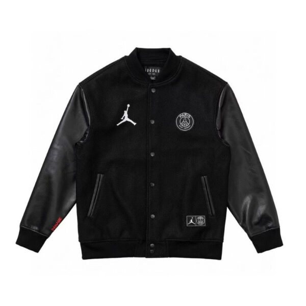 Jacket Jordan Paris PSG Varsity Black - Image 1
