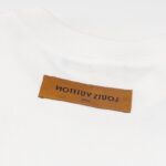 T-Shirt Louis Vuitton Monogram Logo White LV047 - Image 4