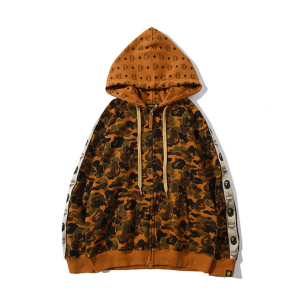 Hoodie BAPE Camo Full-Zip BP001 - Image 1