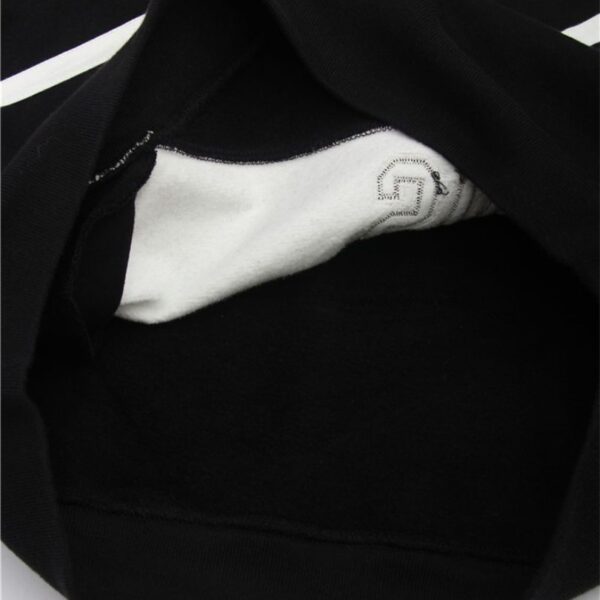 Hoodie Supreme Stripe Graphic Black SP053 - Image 8