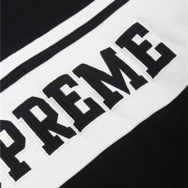 Hoodie Supreme Stripe Graphic Black SP053 - Image 6