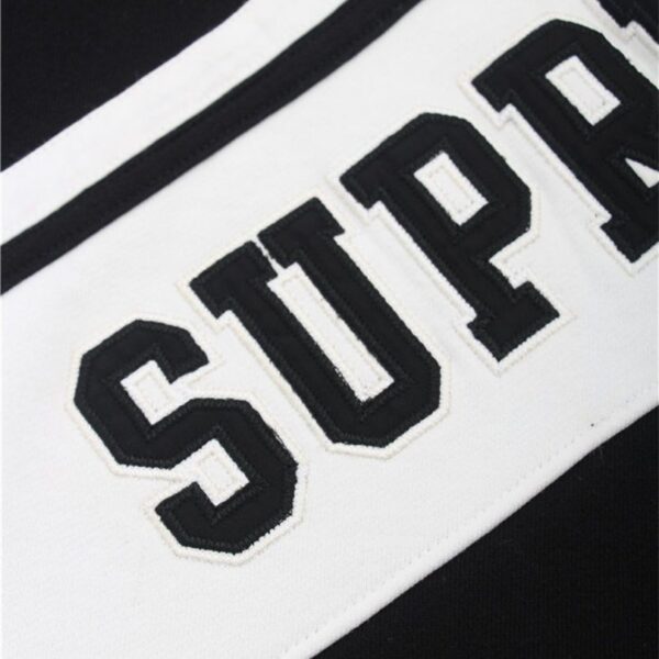 Hoodie Supreme Stripe Graphic Black SP053 - Image 5