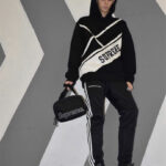 Hoodie Supreme Stripe Graphic Black SP053 - Image 13